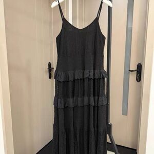 Elegant Black Lace Dress